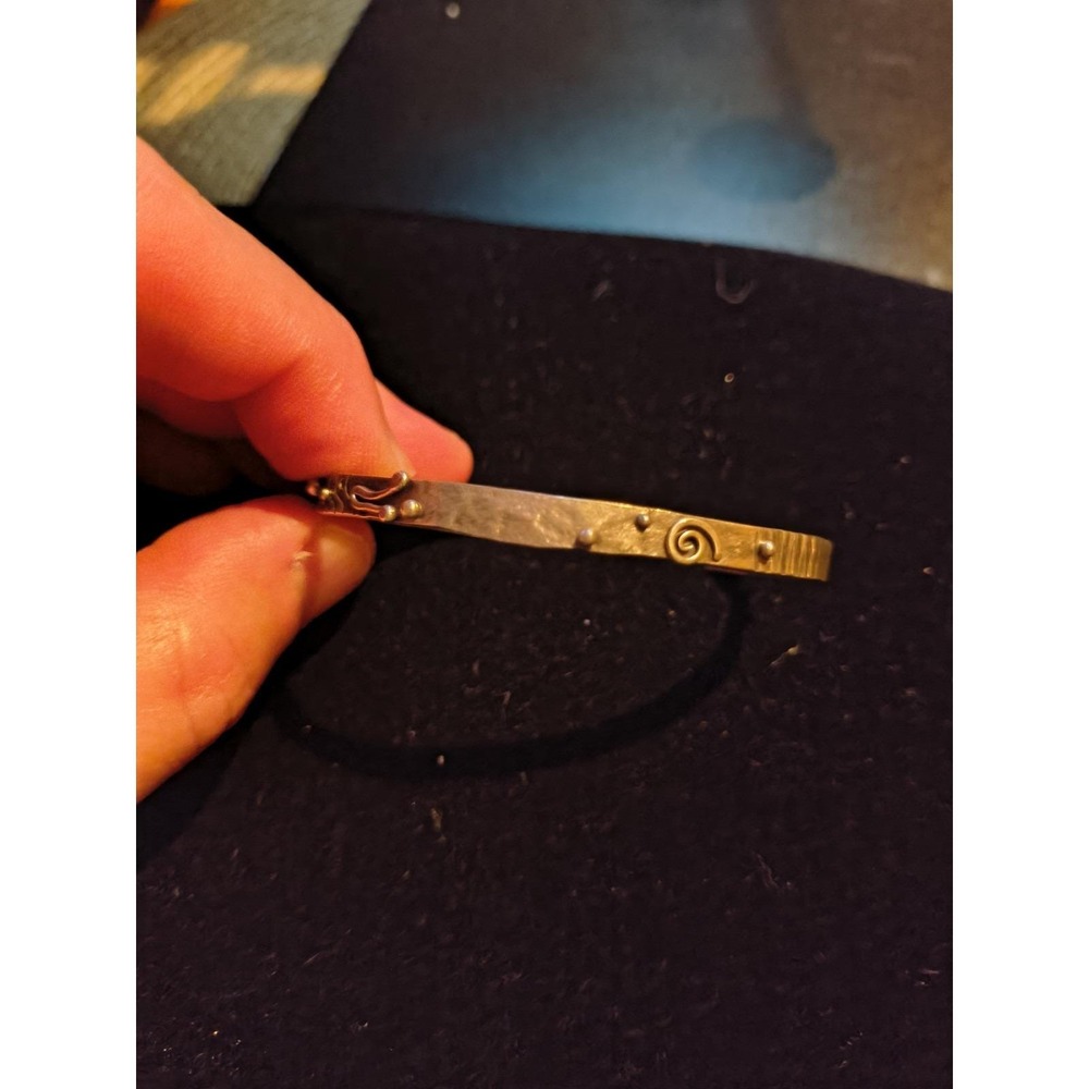 P. Stalb Sterling silver Cuff‎ Bracelet